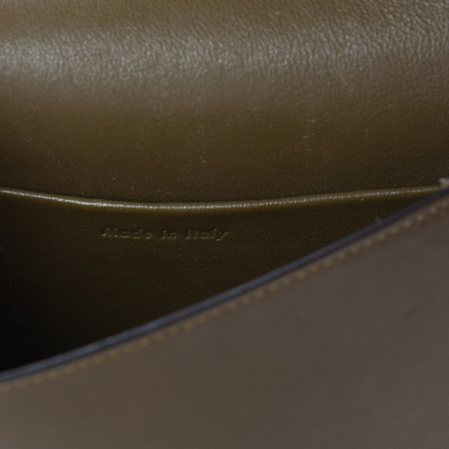 Celine Natural Calfskin Small Trotteur Chestnut 7 of 14
