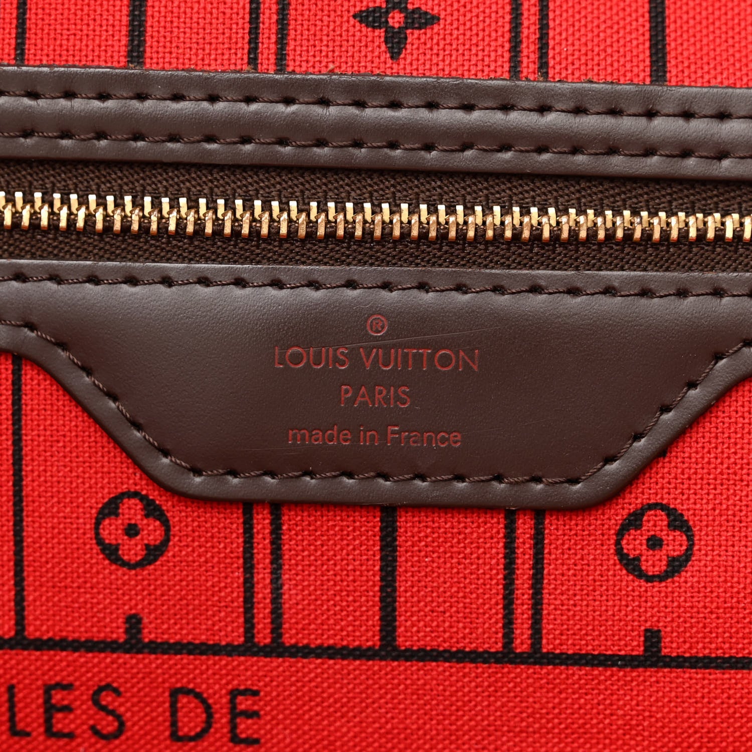 Louis Vuitton LOUIS VUITTON Damier Ebene Neverfull MM 6 of 13