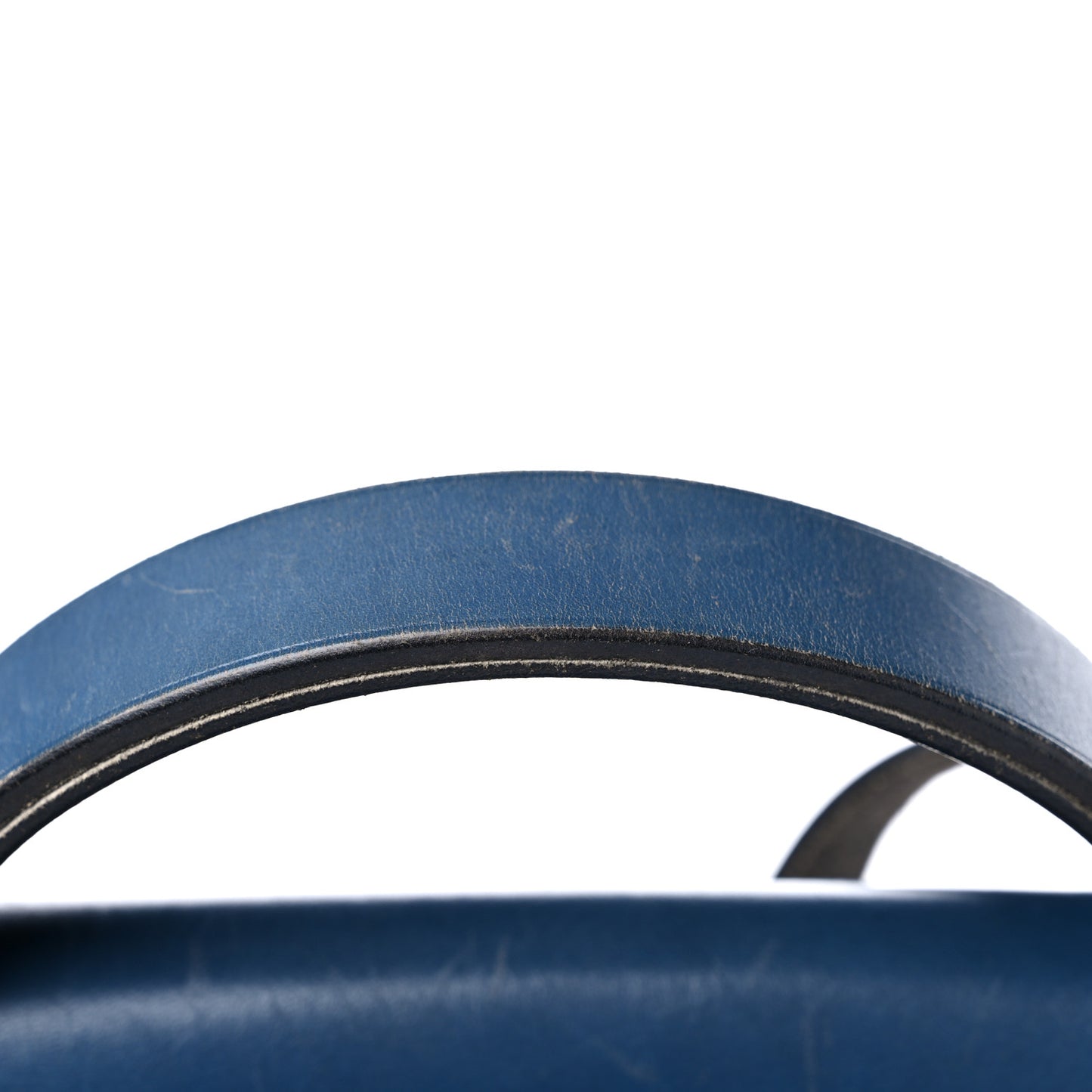 Toile Vache Calfskin Herbag 40 GM Navy Bleu
