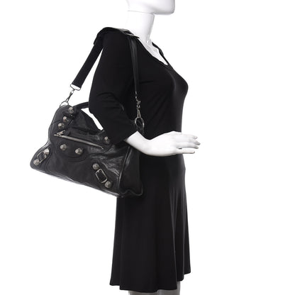 Balenciaga Agneau Giant 21 Silver Hardware City Black 2 of 14