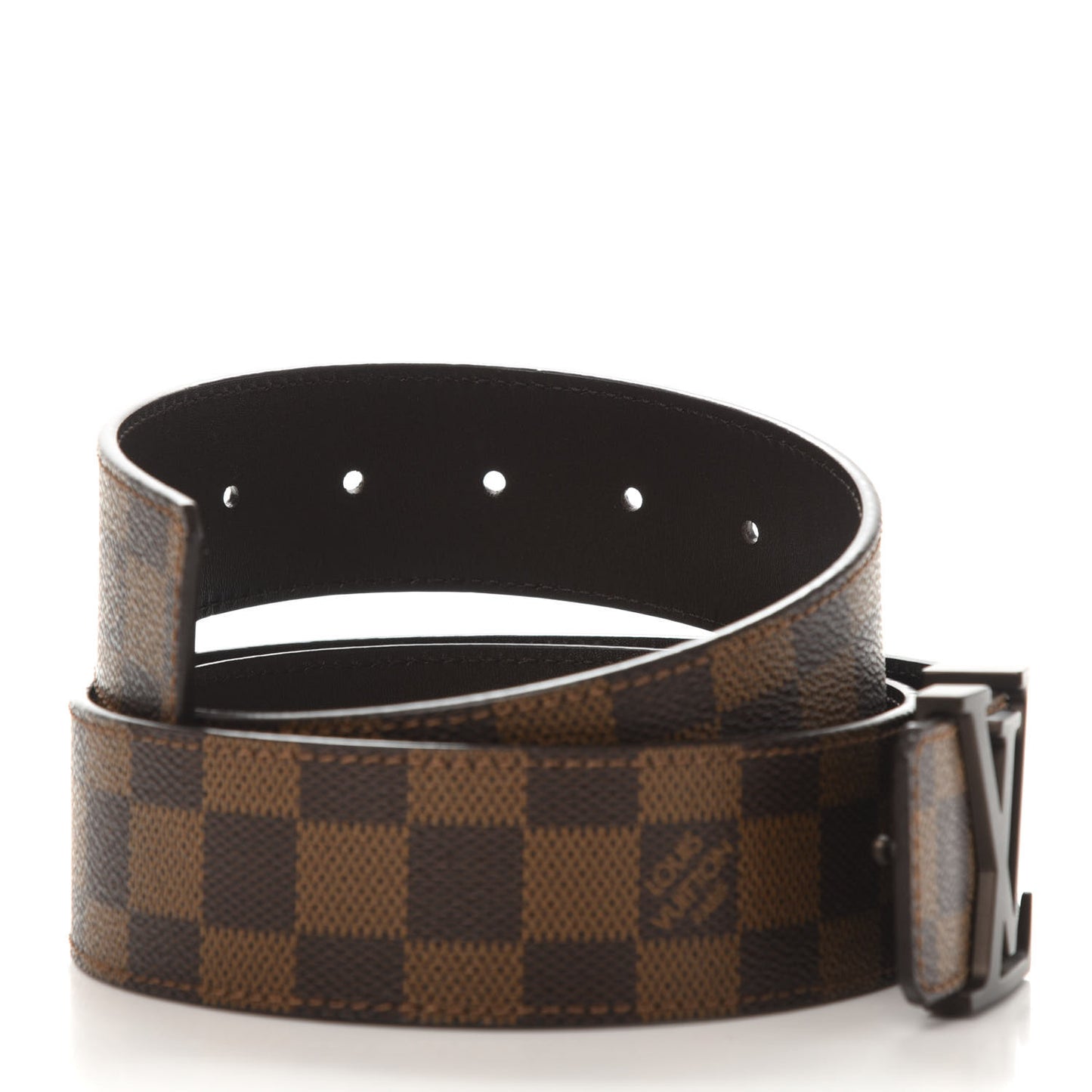 Damier Ebene 40mm LV Initiales Belt 95 38