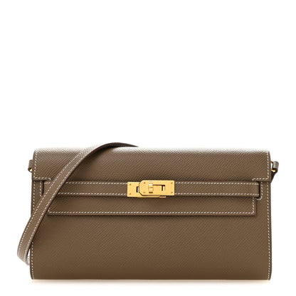 Hermes Epsom Kelly Wallet To Go Etoupe 1 of 12