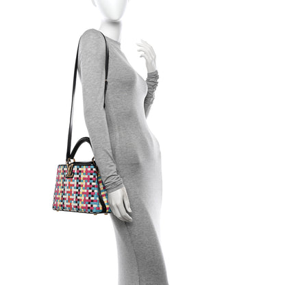 Louis Vuitton Taurillon Calfskin Guinguette Capucines BB Multicolor 2 of 11