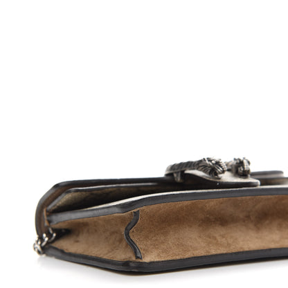 Gucci GG Supreme Monogram Super Mini Dionysus Shoulder Bag Taupe 7 of 12