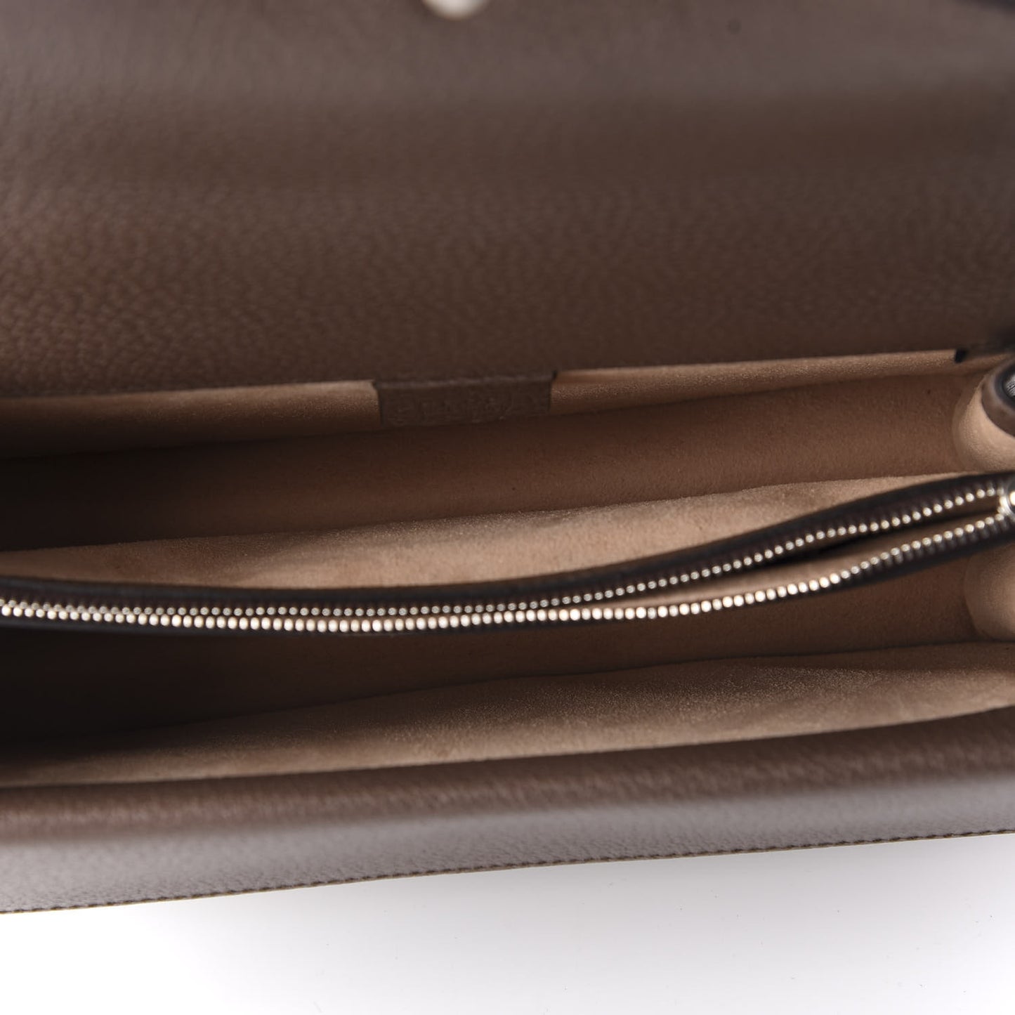 GG Supreme Monogram Textured Dollar Calfskin Top Handle Dionysus Shoulder Bag Beige Ebony New Acero