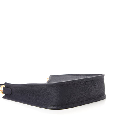 Hermes Taurillon Clemence Evelyne TPM Bleu Nuit 4 of 11