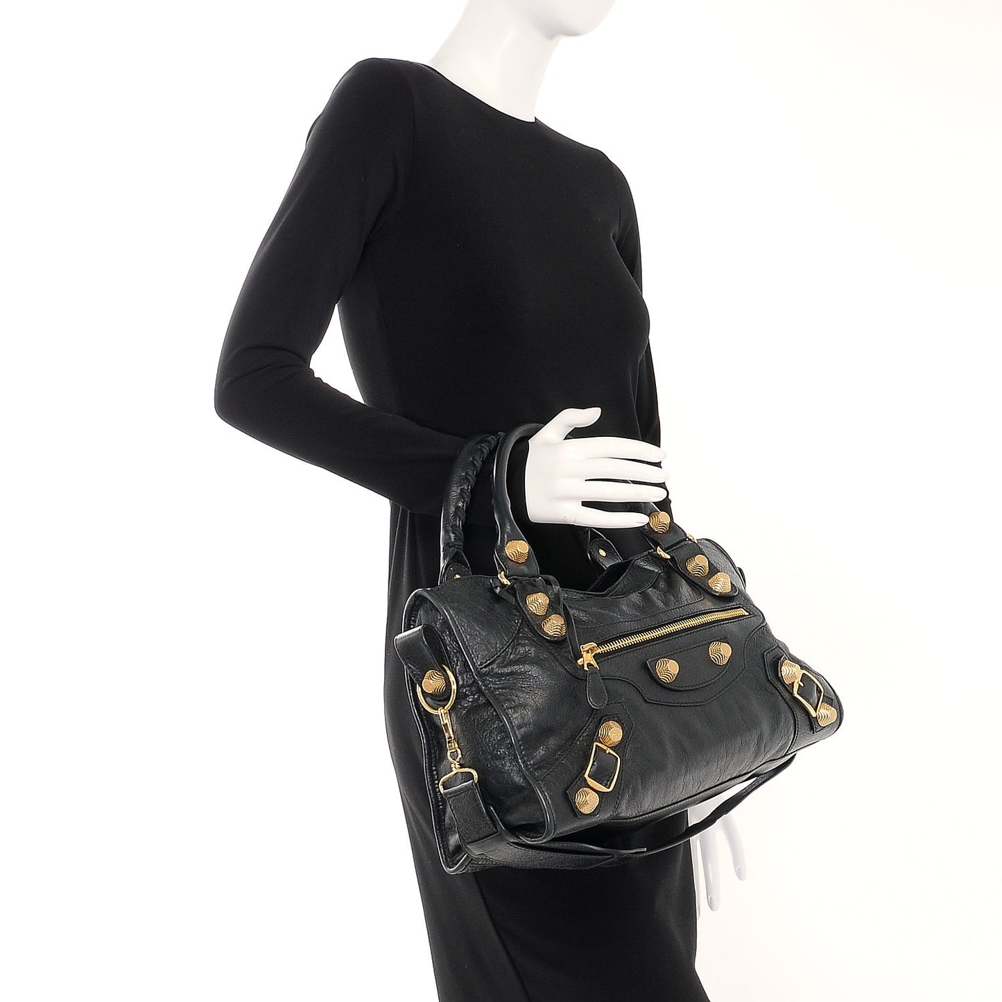 Agneau Giant 21 Gold Hardware City Black