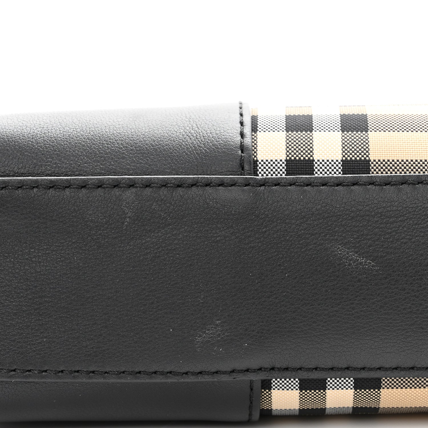 Burberry Horseferry Check Small Chichester Crossbody Clutch Bag Black 10 of 10