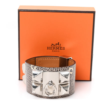 Hermes Lizard Collier De Chien CDC Bracelet S Ombre 6 of 6