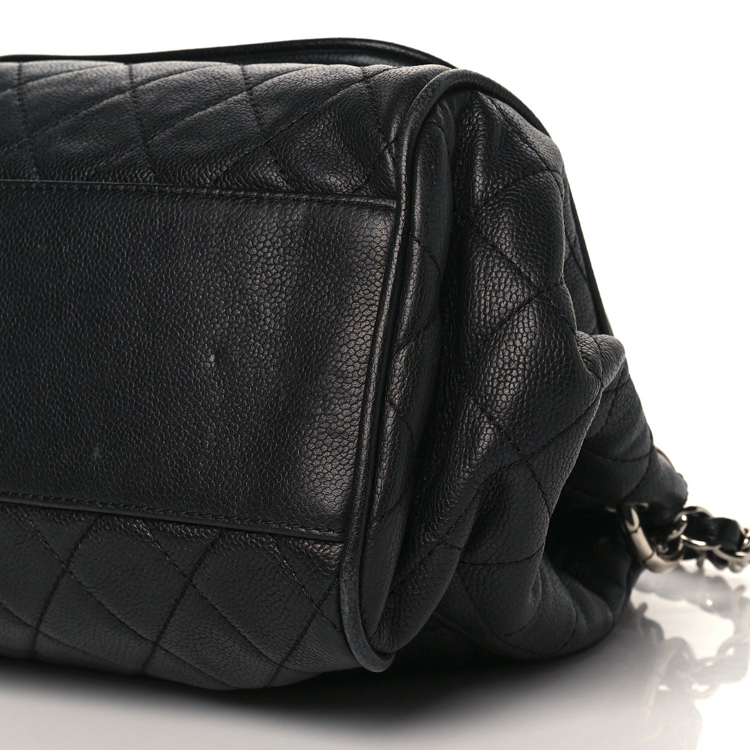 Chanel Caviar Quilted Timeless Accordion Flap Black 9 of 9
