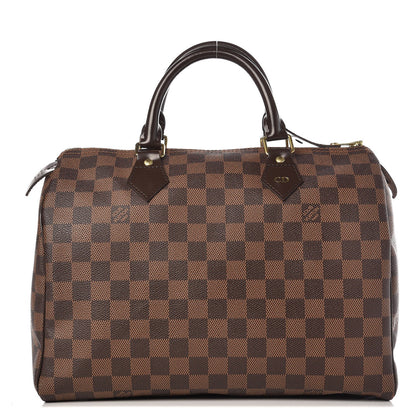 Louis Vuitton Damier Ebene Speedy 30 1 of 11