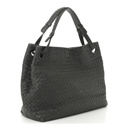 Bottega Veneta Nappa Intrecciato Medium Garda Bag Light Grey 3 of 11