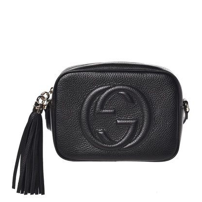 Gucci Pebbled Calfskin Small Soho Disco Bag Black 1 of 7