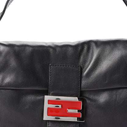Fendi Lambskin Baguette Black 6 of 8