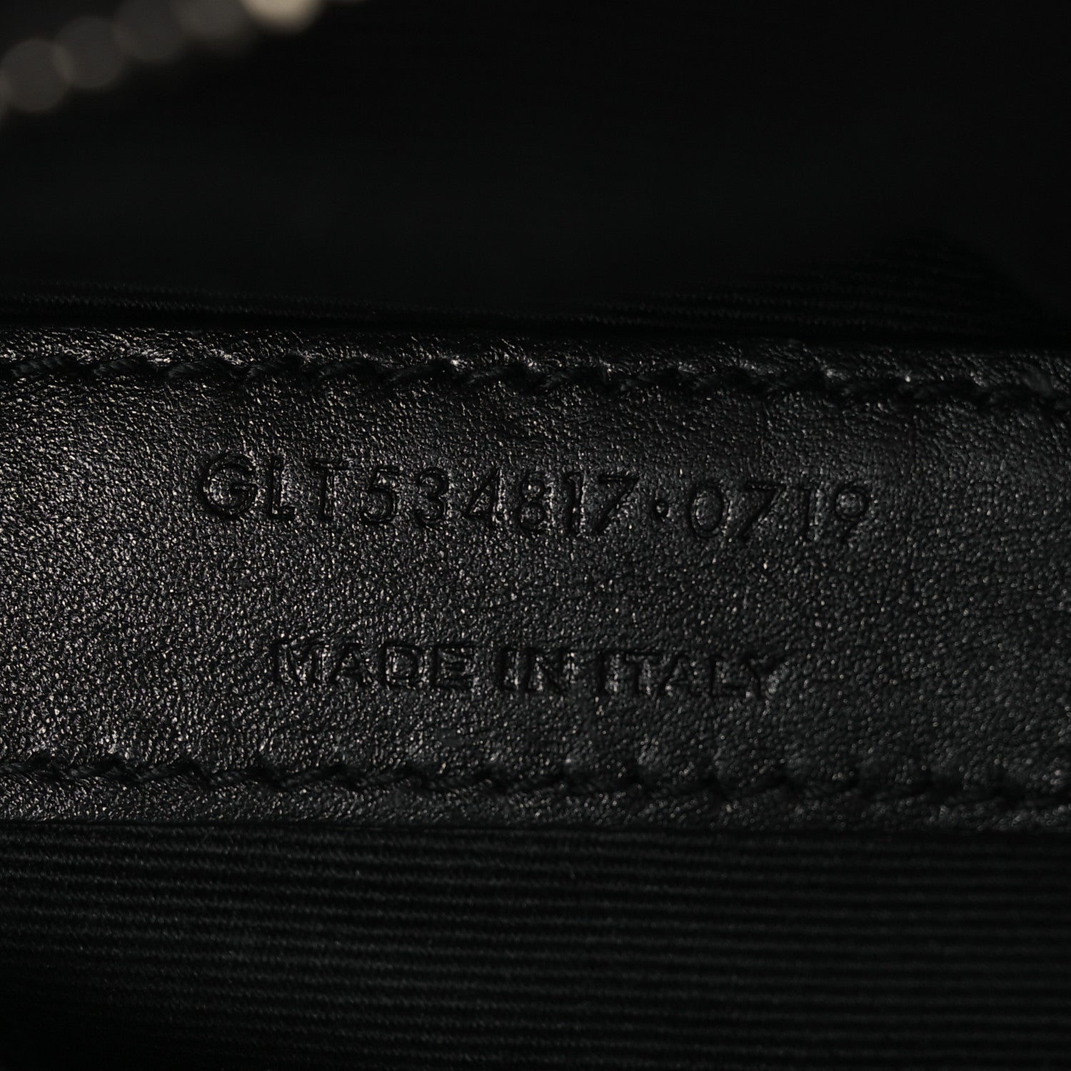 Saint Laurent Calfskin Matelasse Monogram Lou Belt Bag Black 8 of 16