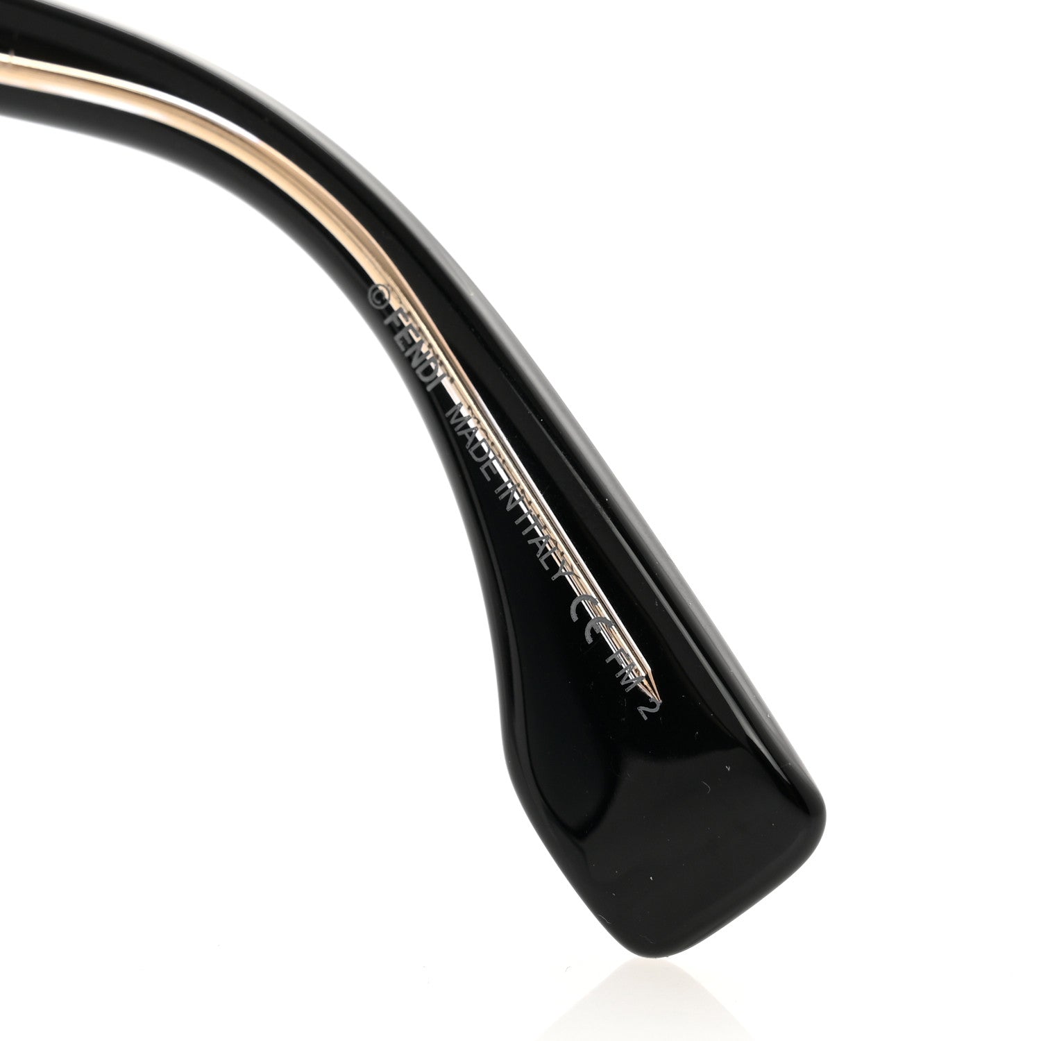 Fendi Acetate Fendi Roma Sunglasses FF 0457/G/S Black Blue 6 of 7