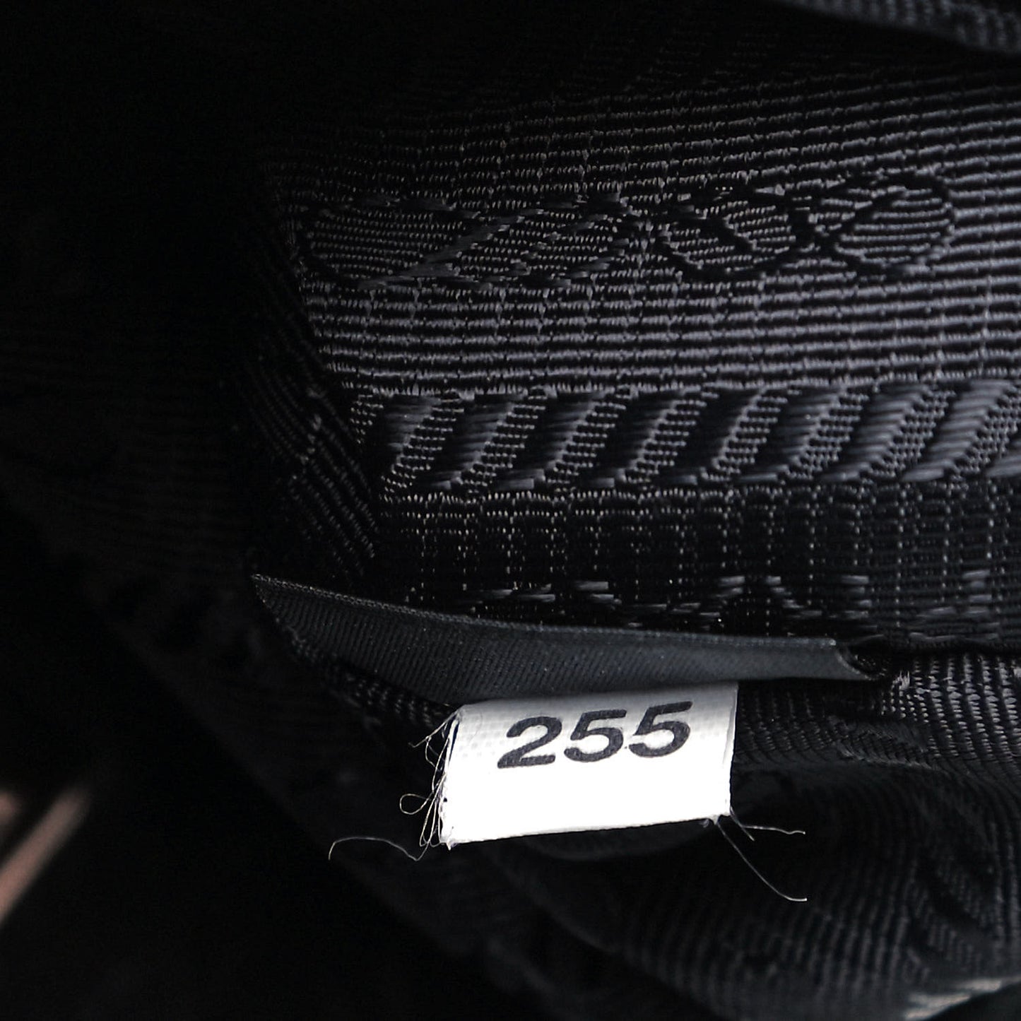 Tessuto Nylon Mini Re-Edition 2000 Bag Black