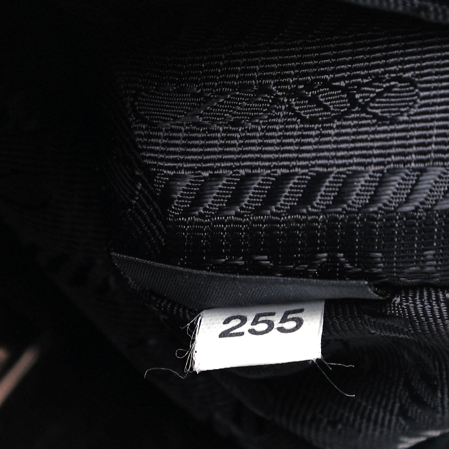 Prada Tessuto Nylon Mini Re-Edition 2000 Bag Black 9 of 9