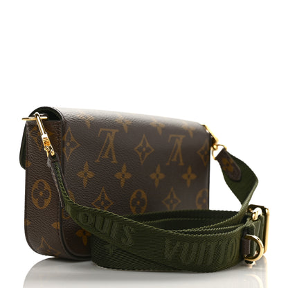 Louis Vuitton Monogram Felicie Strap & Go Kaki 3 of 8