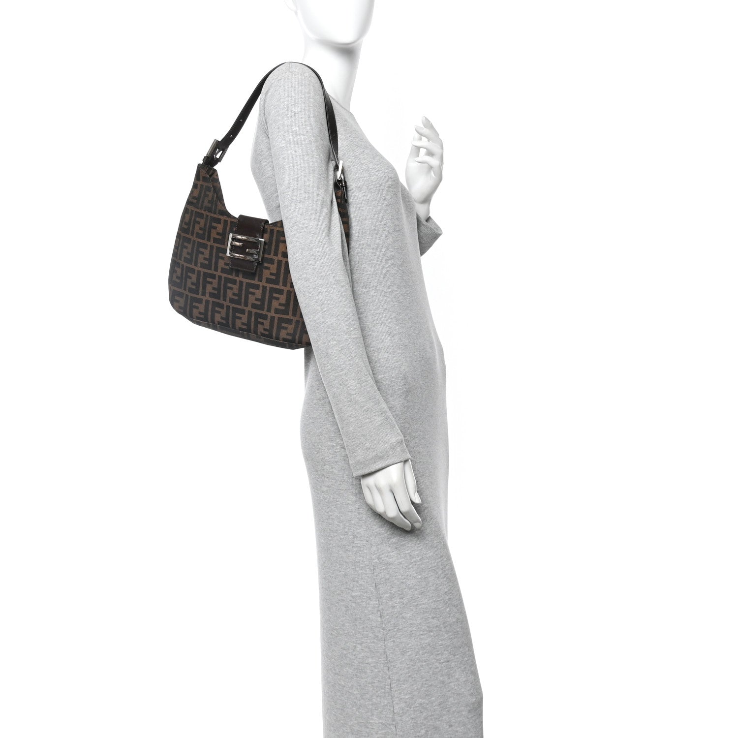 Fendi Zucca Hobo Tobacco 2 of 13