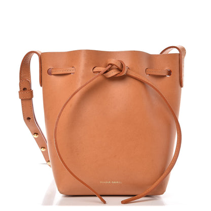 Mansur Gavriel Calfskin Mini Mini Bucket Bag Cammello Rosa 1 of 8