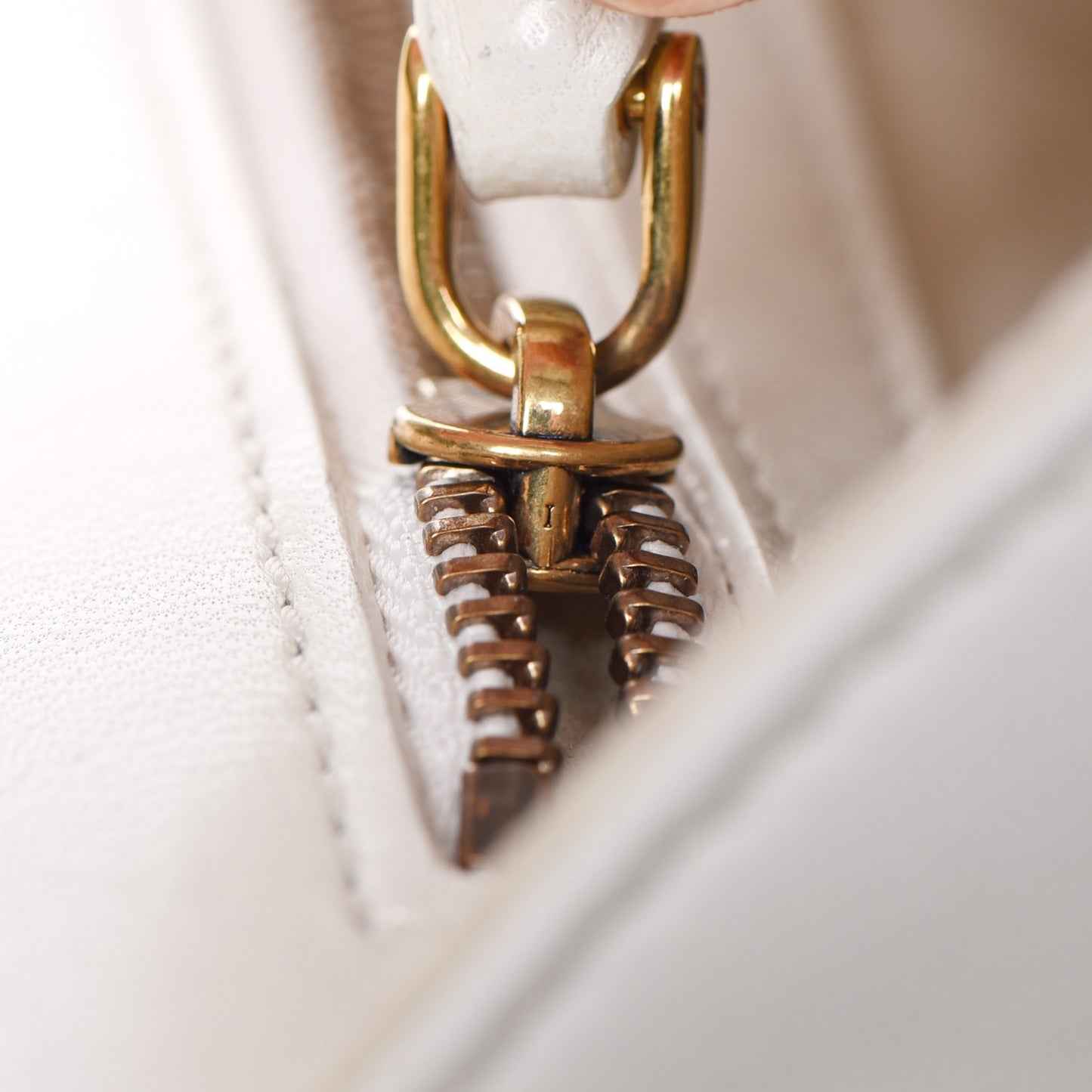 Lambskin Studded Medium Diorama Flap Bag Latte