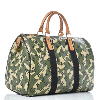 Louis Vuitton Monogramouflage Speedy 35 3 of 15