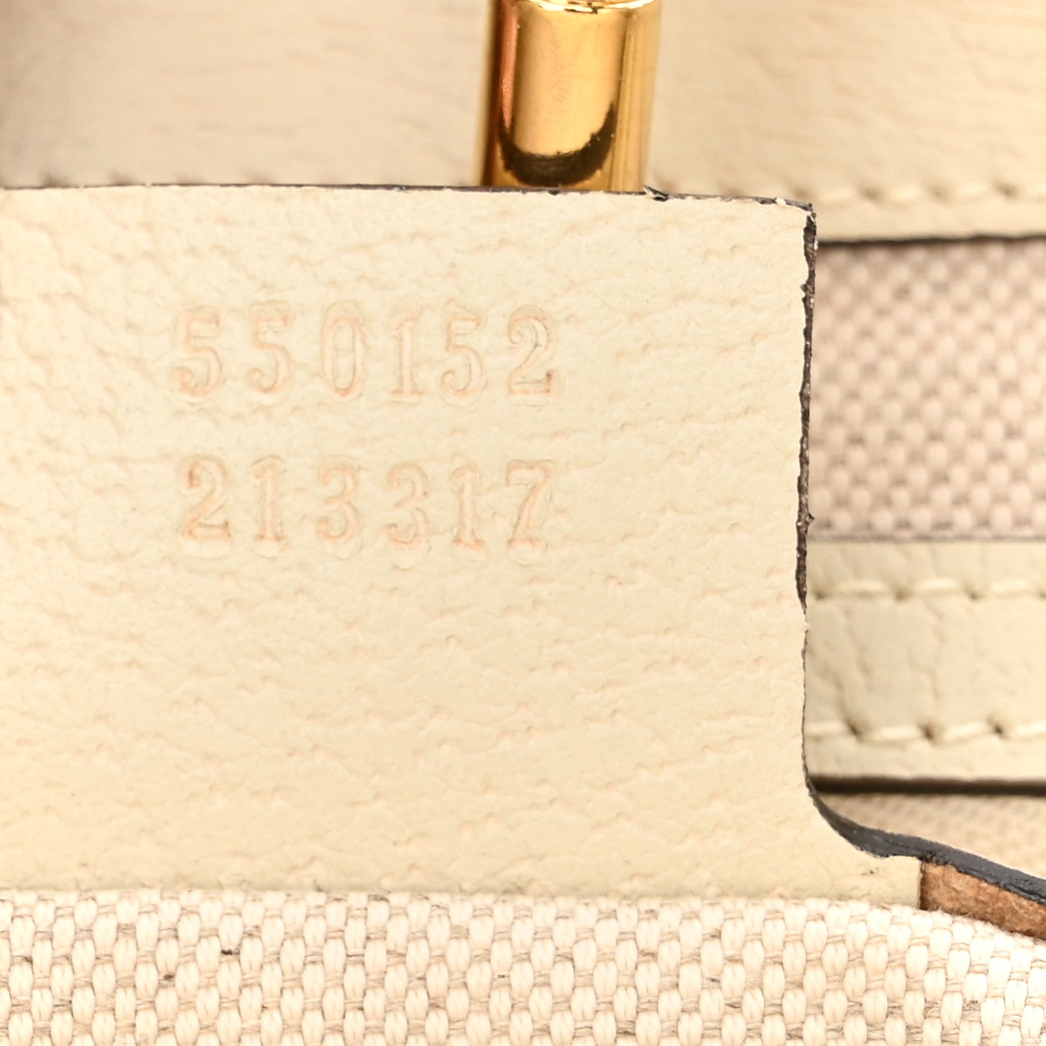 Gucci Canvas Flora Medium Jackie Hobo White 8 of 9
