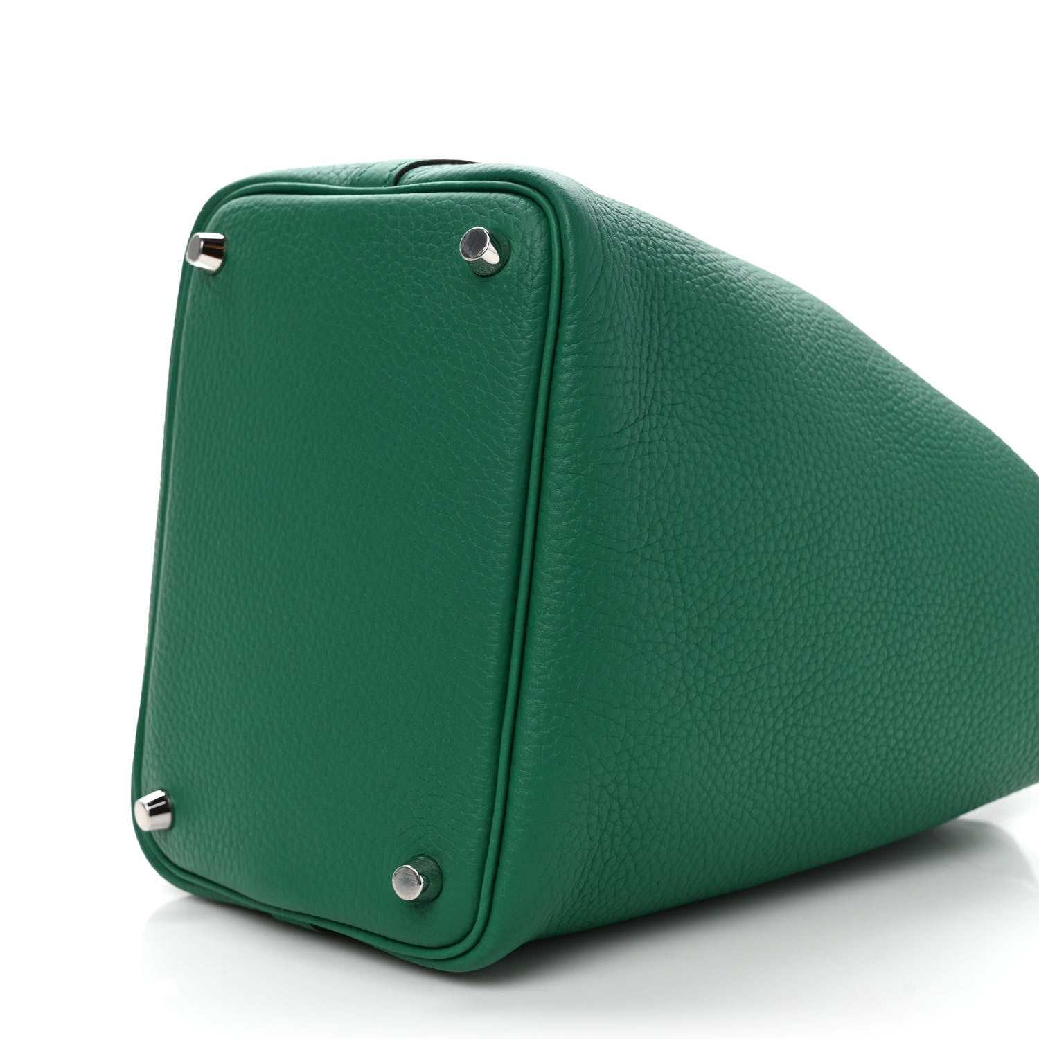 Hermes Taurillon Clemence Picotin Lock 18 PM Vert Vertigo 8 of 9