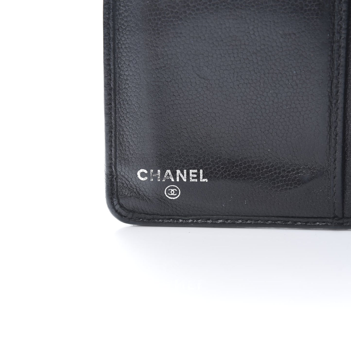 Caviar Sevruga French Compact Wallet Black