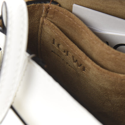 Loewe Calfskin Mini Fringe Gate Crossbody Bag White 7 of 10