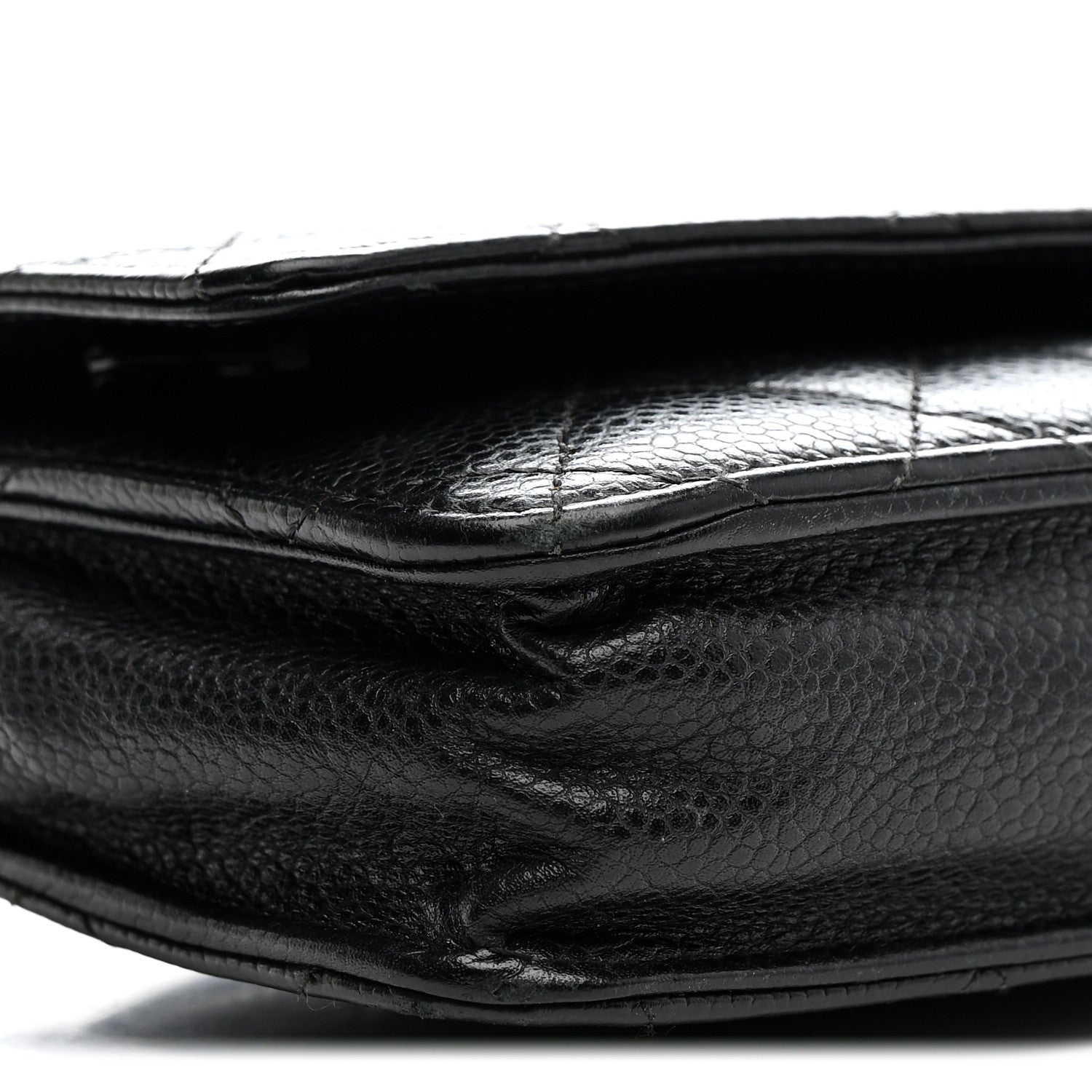 Chanel Caviar Quilted Wallet on Chain WOC Black 10 of 17