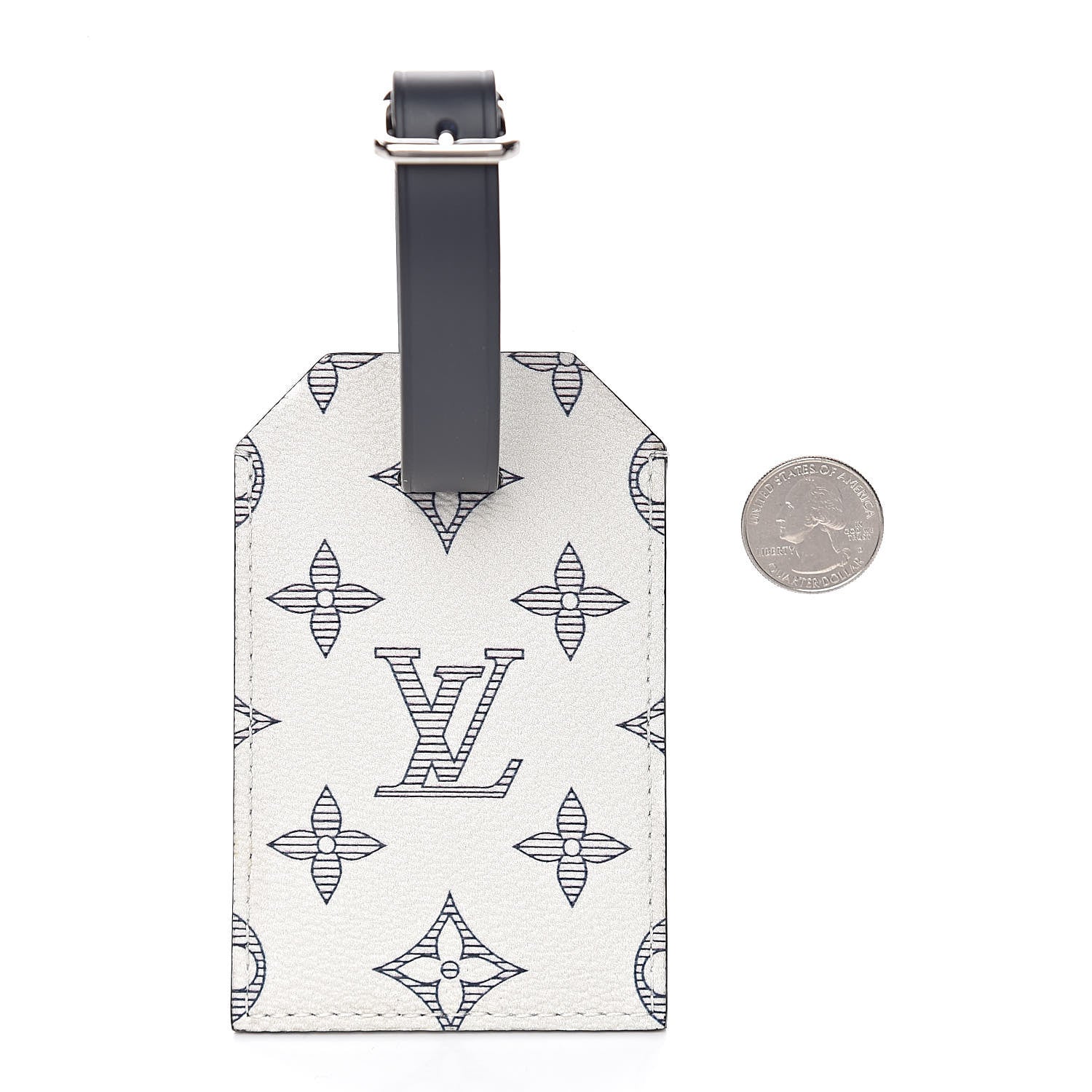 Louis Vuitton Savane Monogram Chapman Elephant Luggage Tag 2 of 3