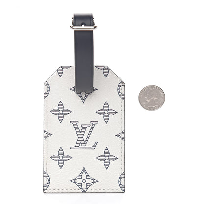 Louis Vuitton Savane Monogram Chapman Elephant Luggage Tag 2 of 3