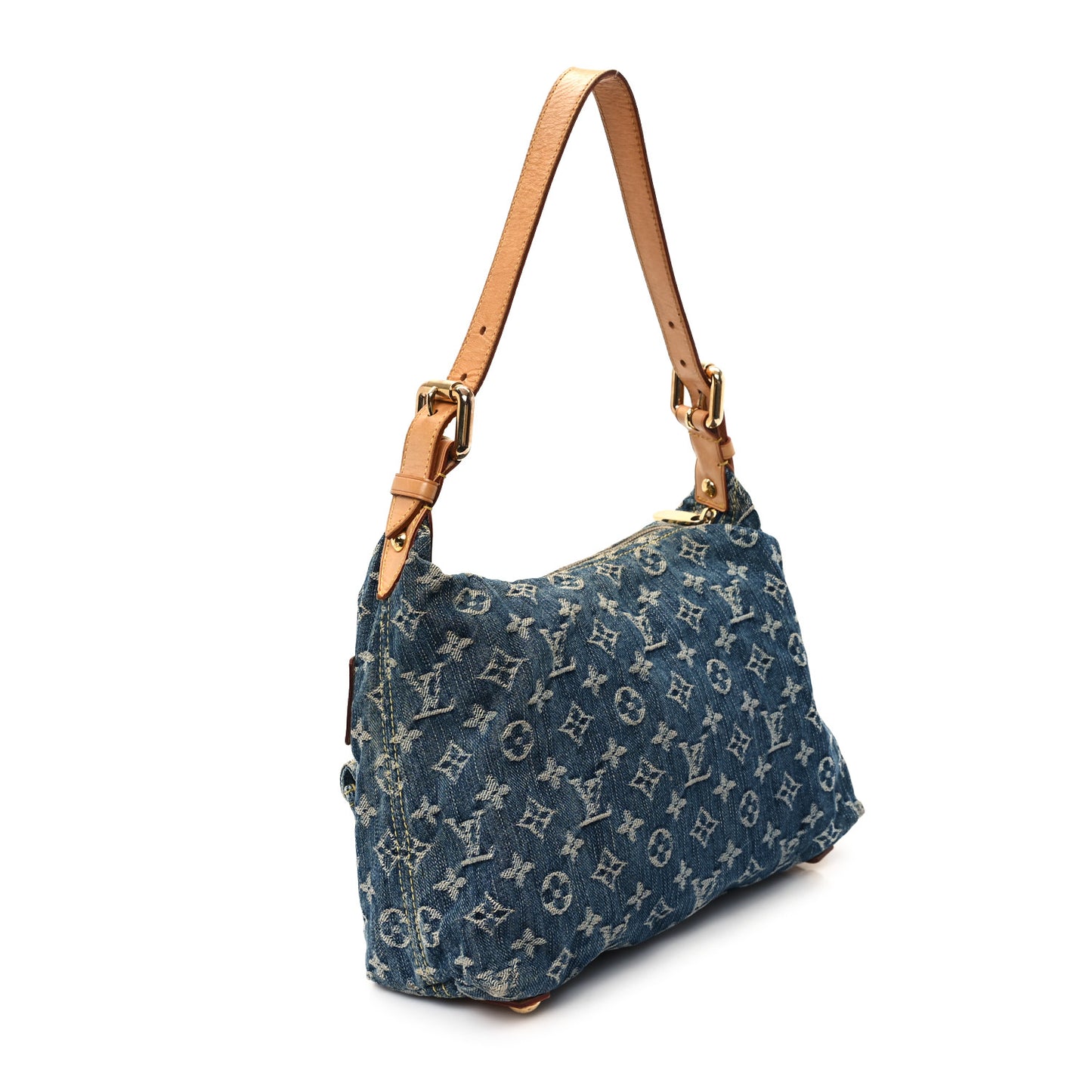 Monogram Denim Baggy PM Blue