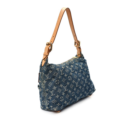 Louis Vuitton Monogram Denim Baggy PM Blue 3 of 12