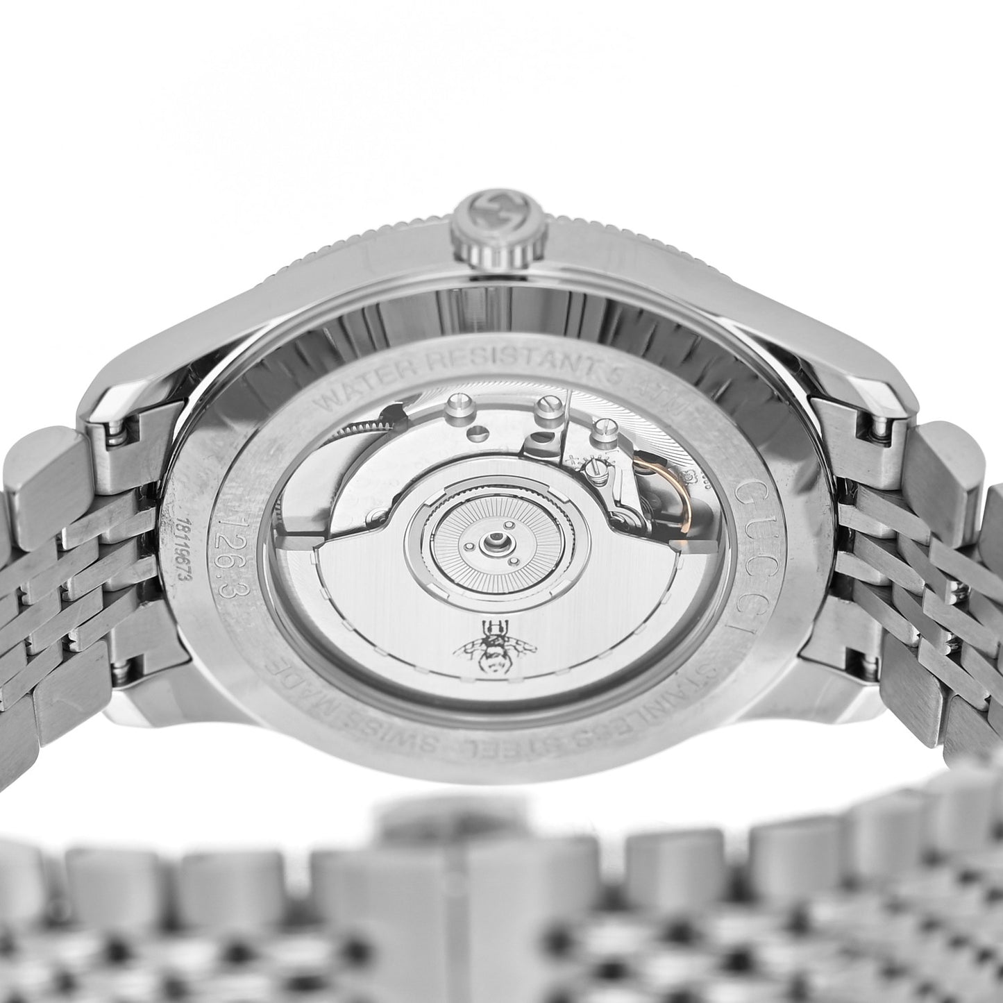 Stainless Steel 40mm G-Timeless Charm Automatic Watch