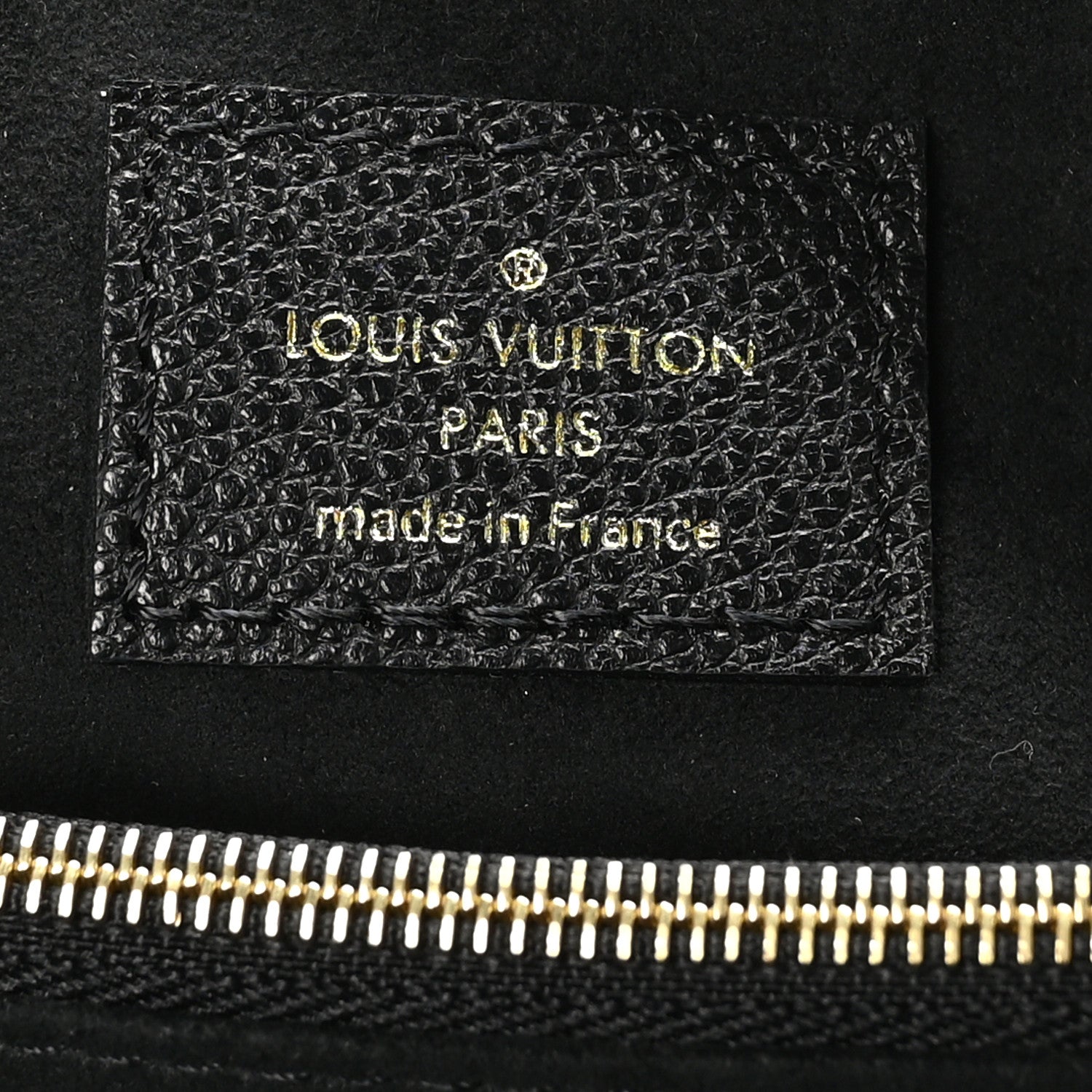 Louis Vuitton Empreinte Monogram Giant Madeleine MM Black 6 of 9