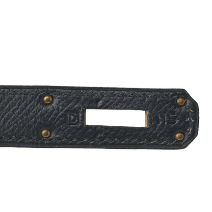 Hermes Courchevel Kelly Sellier 28 Bleu Marine 7 of 11