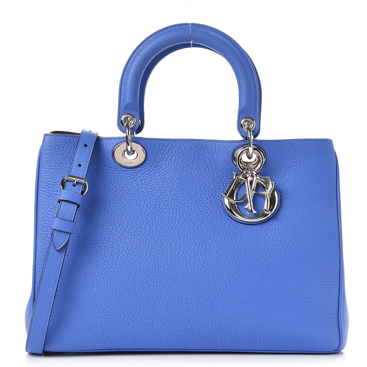 Bullcalf Medium Diorissimo Tote Blue