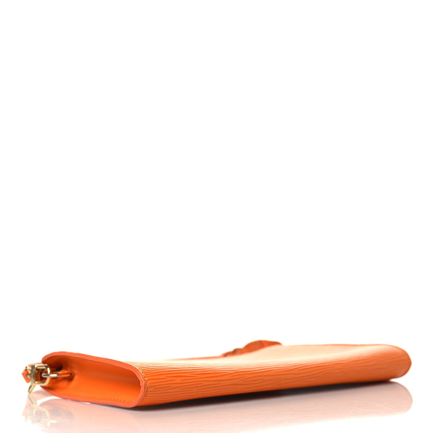 Epi Pochette Accessories 24 Mandarin