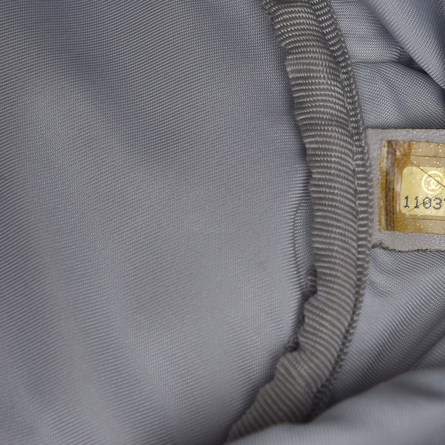 Chanel Metallic Coated Canvas Sport Duffle Gold 7 of 23