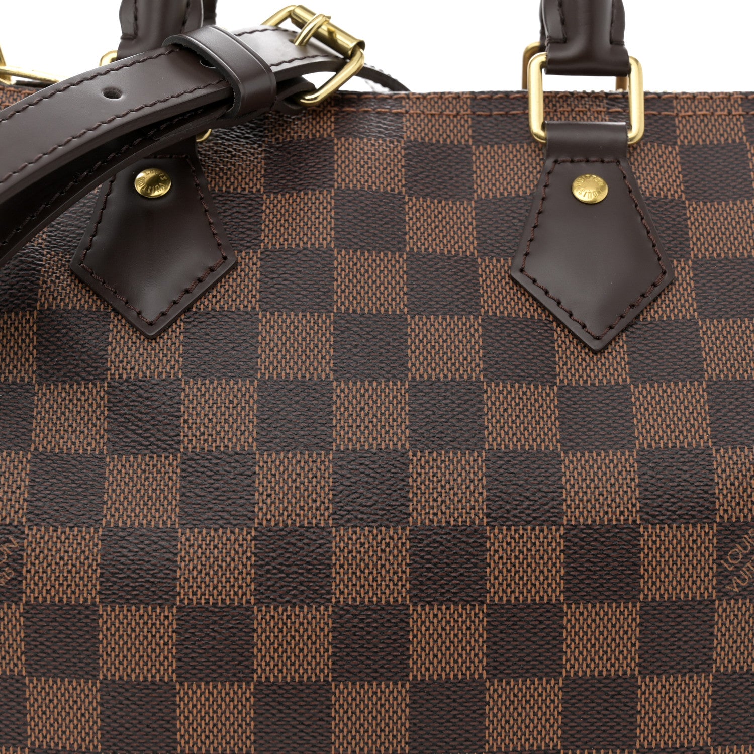 Louis Vuitton Damier Ebene Speedy Bandouliere 25 7 of 9