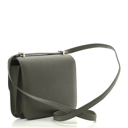 Hermes Epsom Constance 18 Vert De Gris 3 of 9