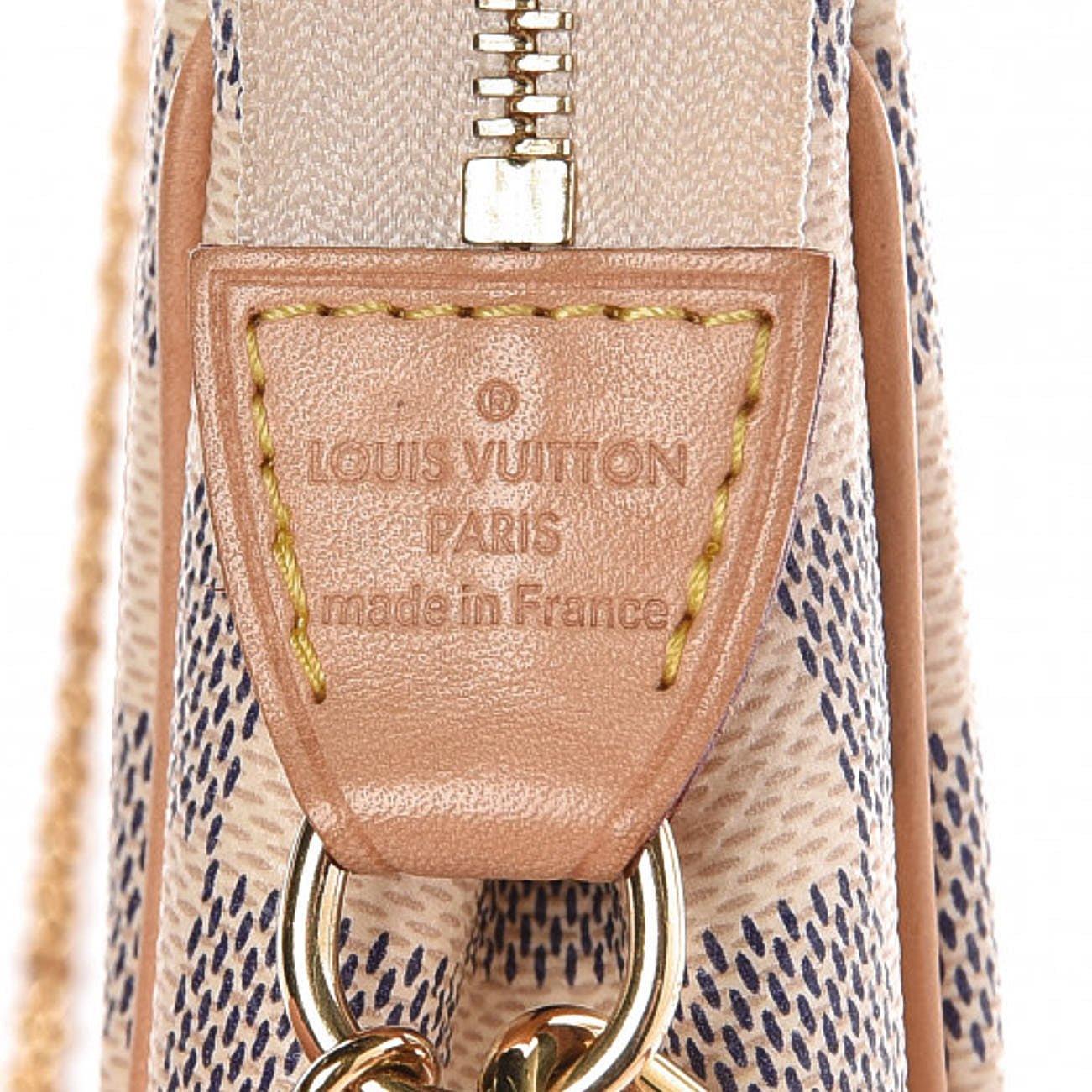 Louis Vuitton Damier Azur Eva Clutch 6 of 9