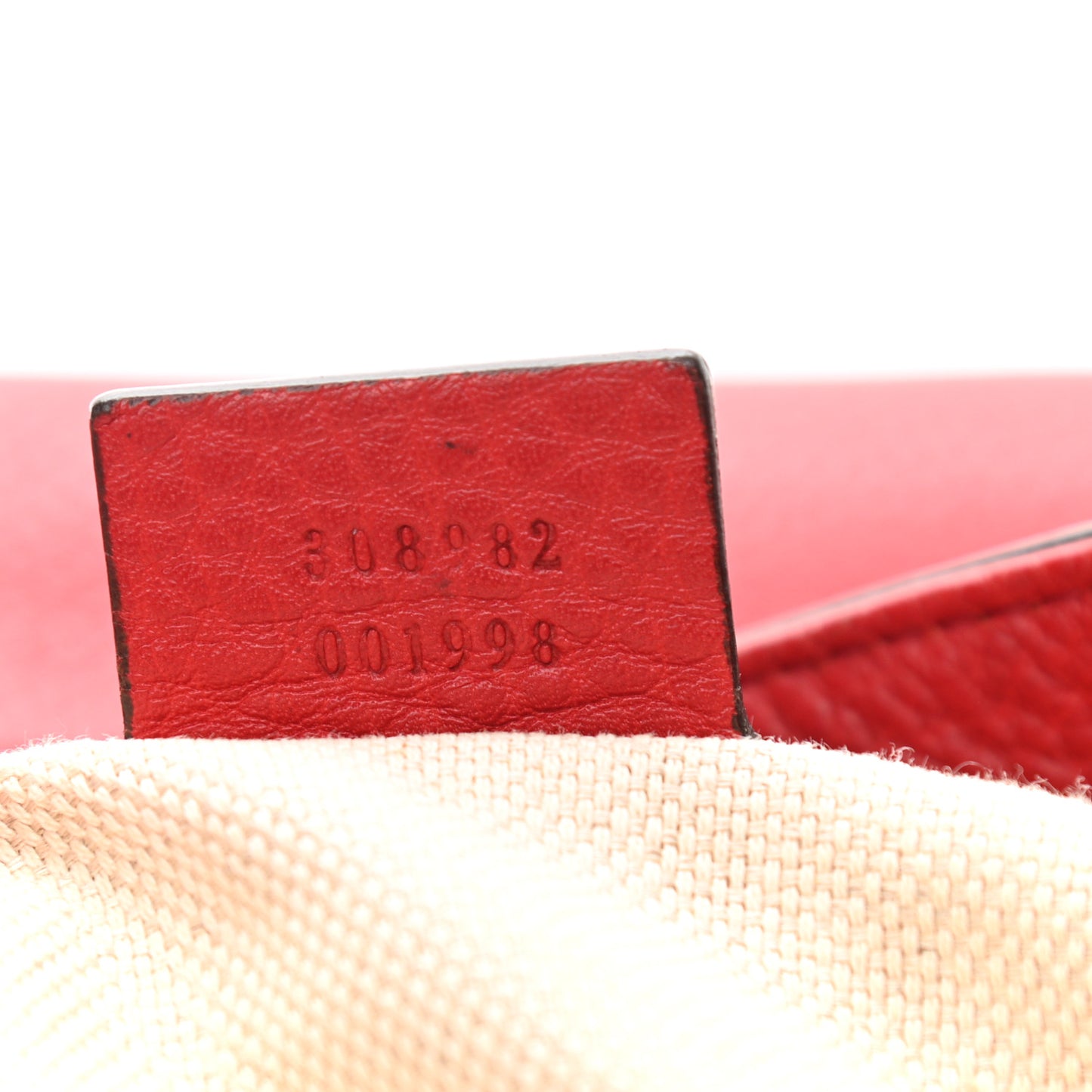 Pebbled Calfskin Medium Soho Chain Shoulder Bag Red