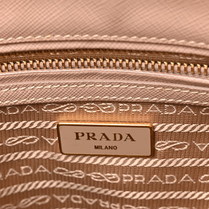 Prada Saffiano Small Galleria Double Zip Tote Cammeo 5 of 10