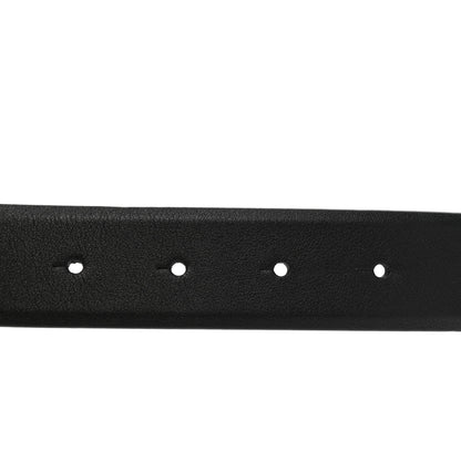 Chanel Calfskin Pearl Crystal CC Belt 75 30 Black 7 of 8