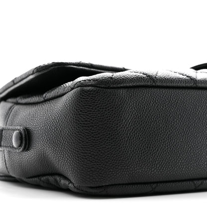 Chanel Caviar Quilted Jumbo Easy Flap Black 9 of 11
