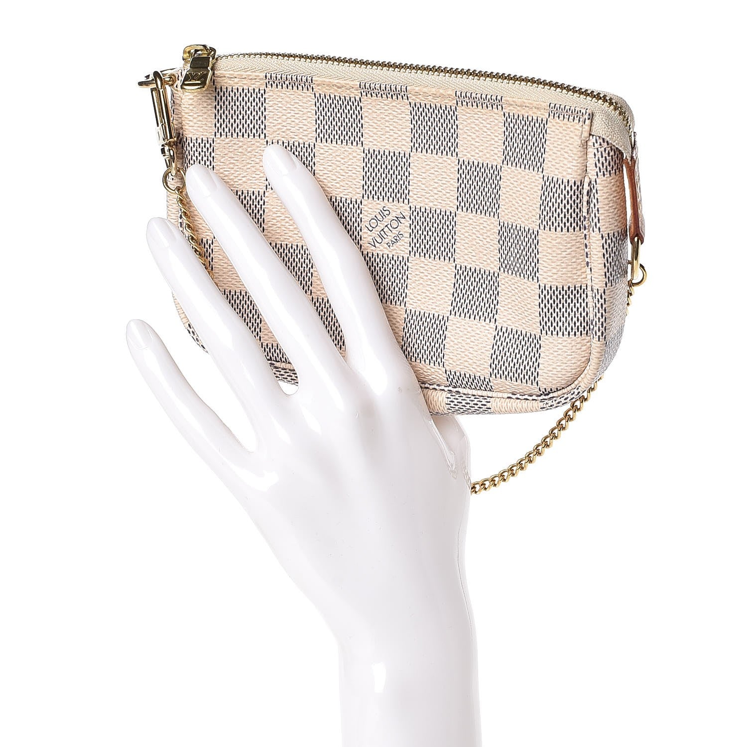 Louis Vuitton Damier Azur Mini Pochette Accessories 2 of 8